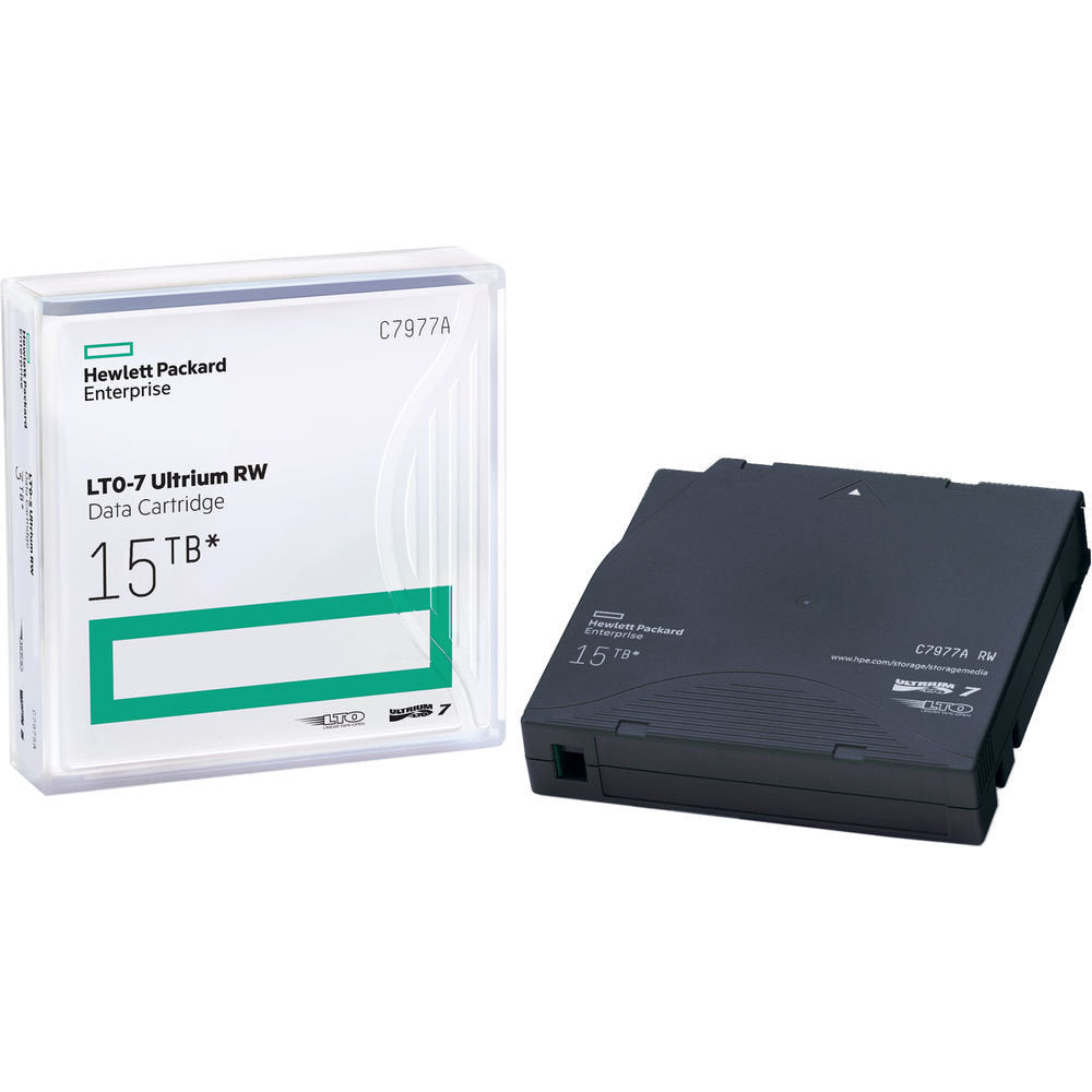 HPE LTO-7 Ultrium 15TB RW Data Cartridge C7977A main image