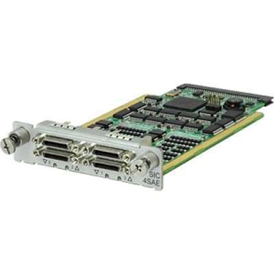 HPE MSR 4-Port Enhanced Sync / Async Serial SIC Module JG737A main image