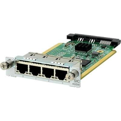 HPE MSR 4-Port Gig-T Switch SIC Module JG739A main image