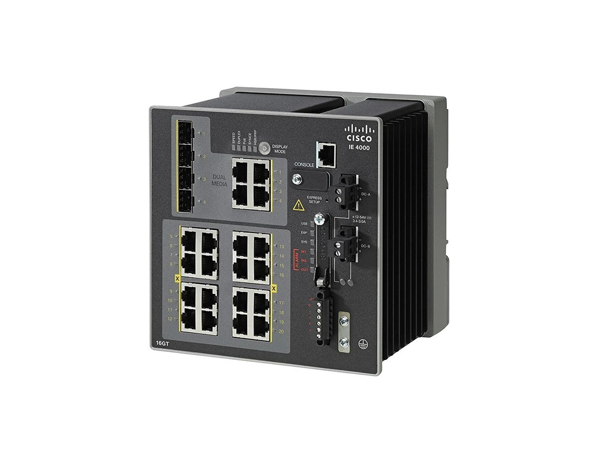 IE-4000-16GT4G-E Cisco Industrial Ethernet 4000 Managed Switch