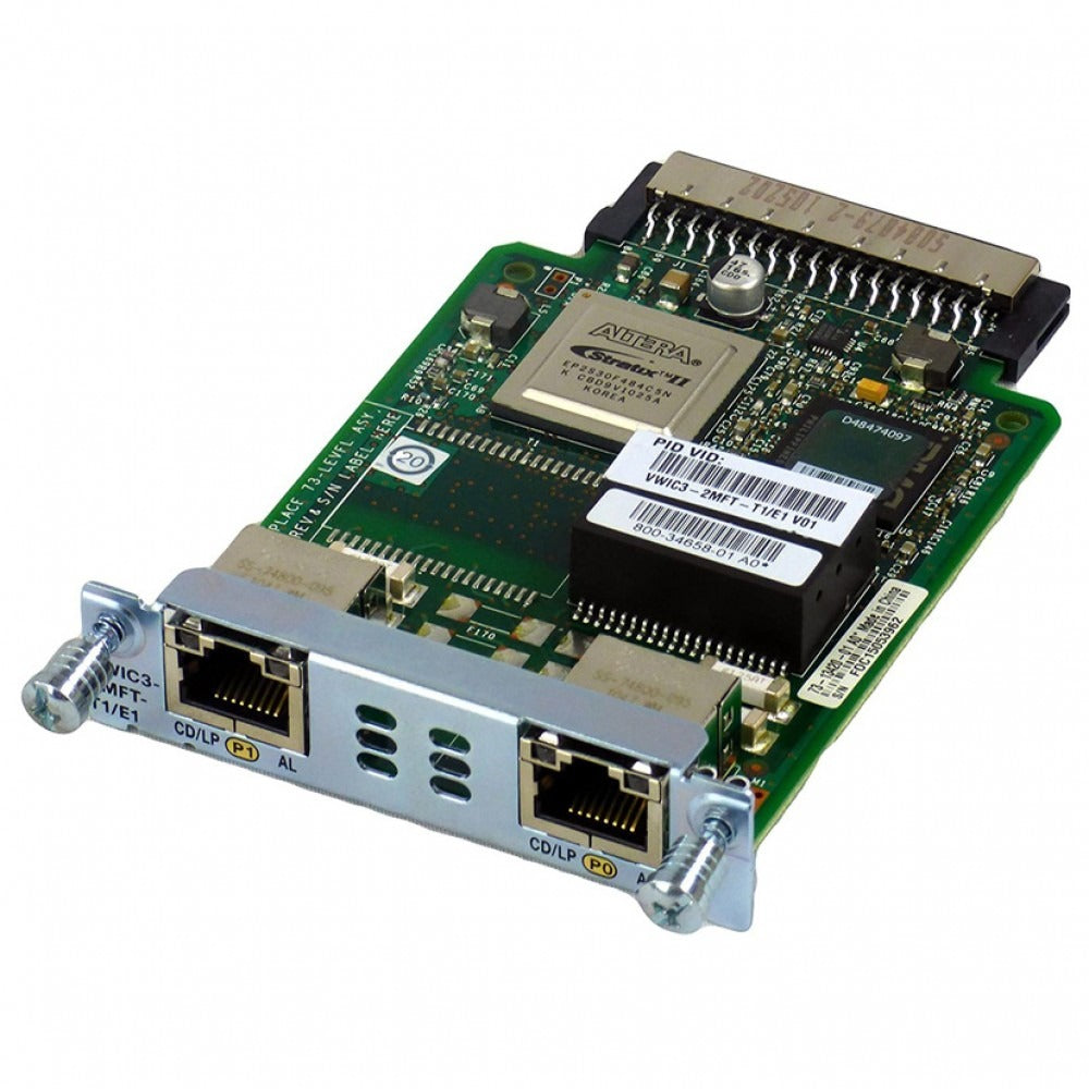 Cisco 2-Port G.703 Multiflex Trunk Voice/WAN Interface Card VWIC3-2MFT-G703