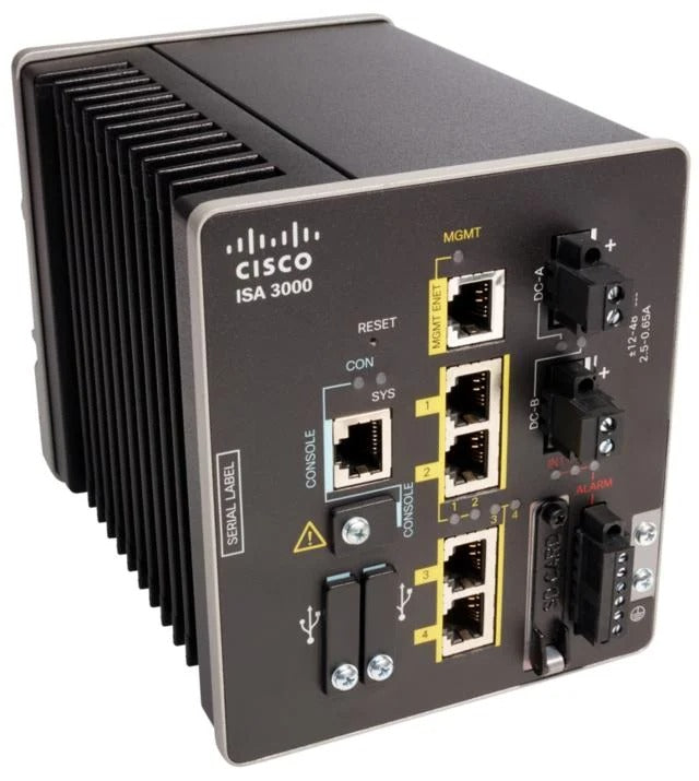 ISA-3000-4C-K9 Cisco Industrial Security Appliance 3000 TAA-Compliant