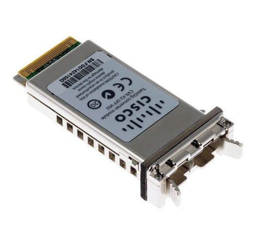Cisco TwinGig Converter Module X2 Transceiver Module CVR-X2-SFP=
