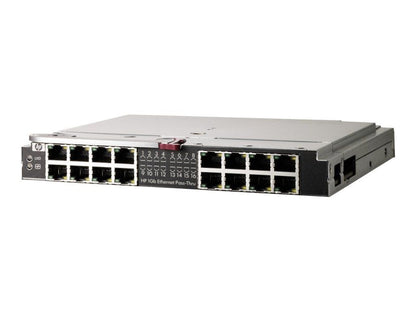 HPE 1Gb Ethernet Pass-Thru Module 16-Port RJ-45 406740-B21