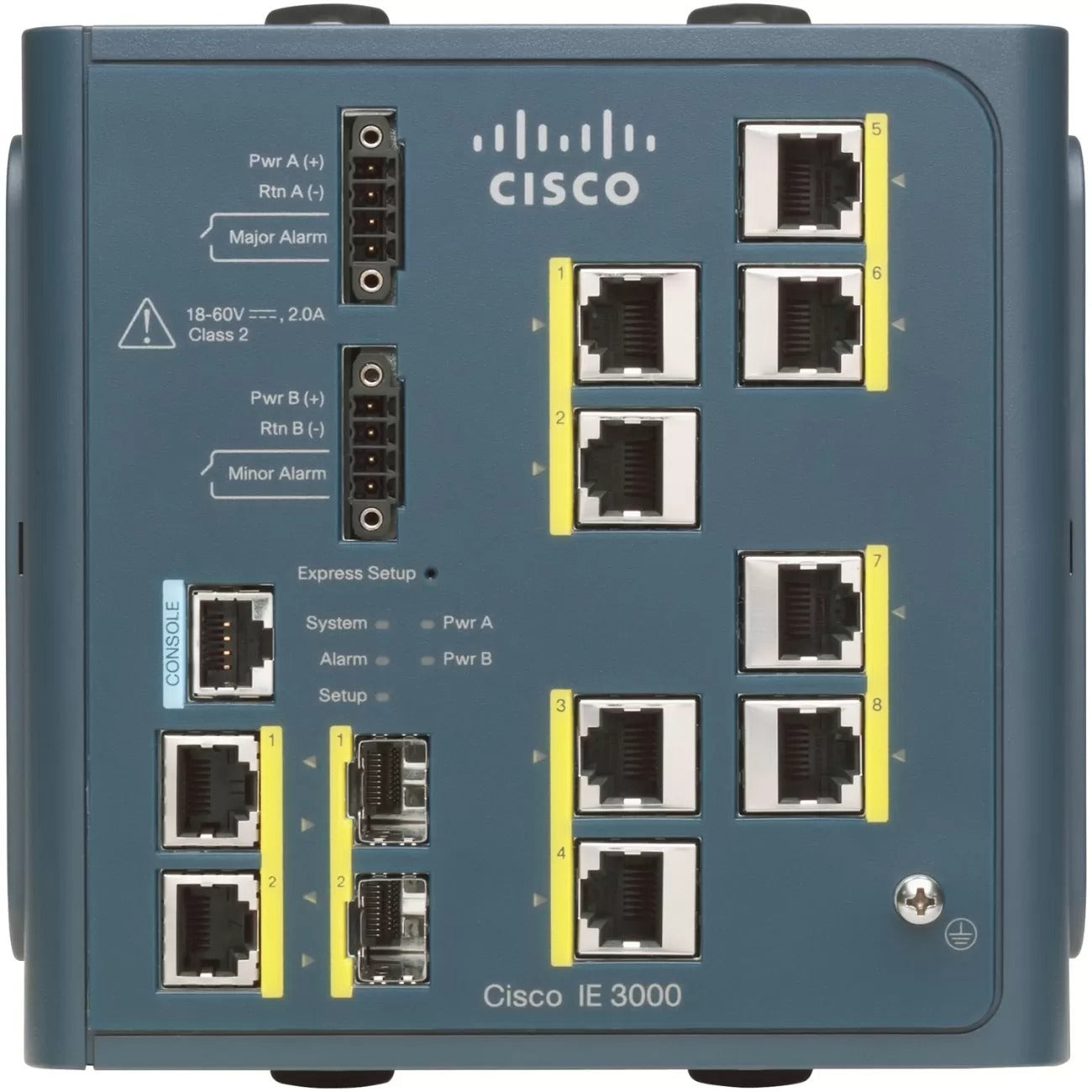 IE-3000-8TC Cisco Industrial Ethernet 3000 Managed Switch