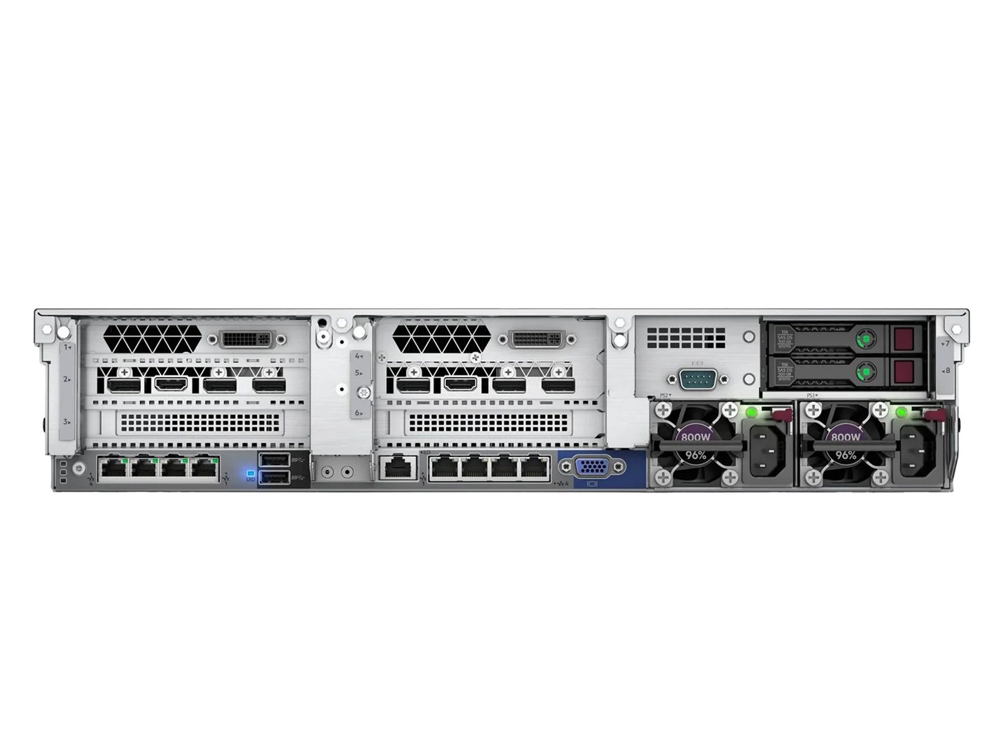 HPE ProLiant DL385 Gen10 Plus 7702 1P 32GB-R 24SFF 800W PS Server – P07597-B21