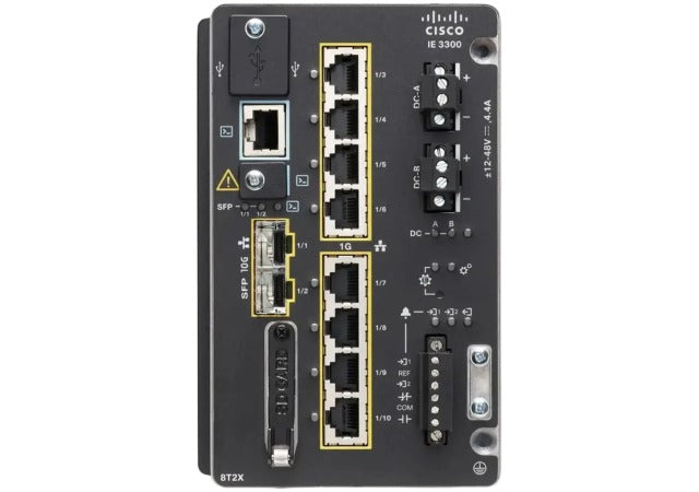 IE-3300-8T2X-A Cisco Catalyst IE3300 Rugged Managed Switch