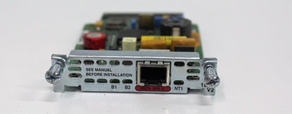Cisco WIC-1B-U-V2 ISDN BRI WAN Interface Card
