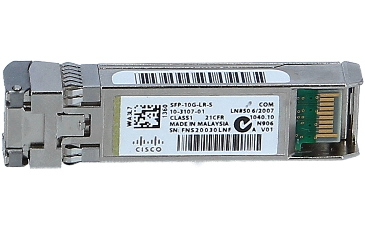 Cisco SFP+ Transceiver Module 10 GigE SFP-10G-LR-S=