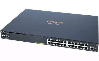 HPE Aruba 2930F 24G PoE+ 4SFP 24-Port Rack-Mountable Switch JL261A