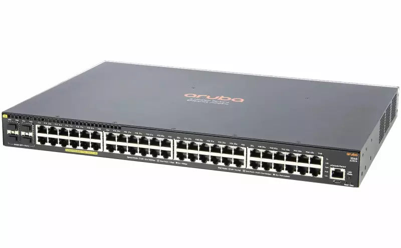 HPE Aruba 2540 48G PoE+ 4SFP+ Rack-Mountable Switch JL357A