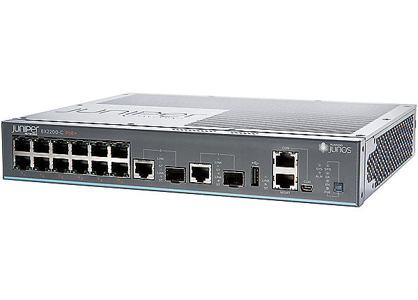 Juniper EX 2200 Managed Switch REFURB EX2200-C-12T-2G