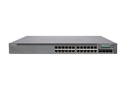 Juniper EX3300-24P Switch 24 PoE Ethernet Ports & 4 10/1 Gigabit Ethernet SFP+ Port main image