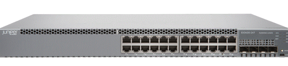 Juniper EX3400 Series Managed Layer 3 24-Port Ethernet Switch EX3400-24T main image