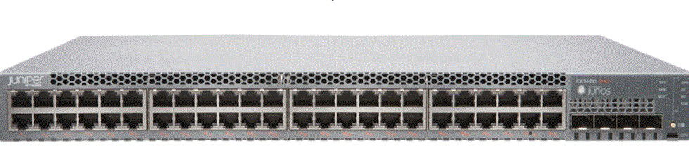 Juniper EX3400 Series Managed Layer 3 48-Port Ethernet Switch EX3400-48P main image