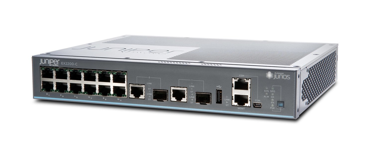 Juniper EX2200-C Layer 3 Switch EX2200-C-12T-2G main image