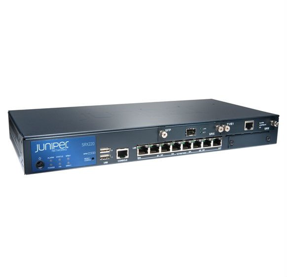 Juniper Networks SRX220 Services Gateway Security Appliance SRX220H-POE main image