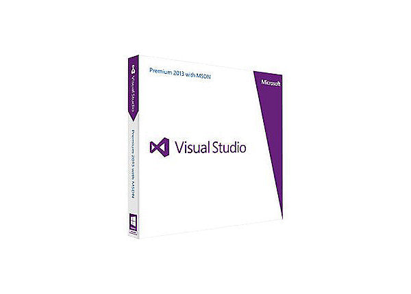 Microsoft Visual Studio Premium 2013 with MSDN 9GD-00394 main image