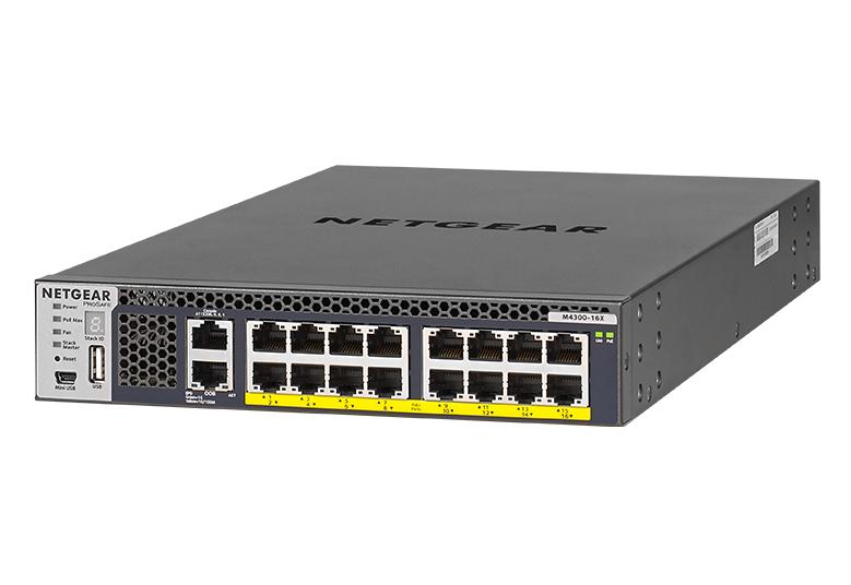 Netgear 16-Port 10G PoE+ Compliant Managed Network Switch XSM4348FS-100NES main image