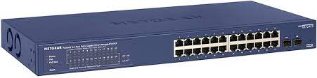 Netgear 24-Port Gigabit Smart Switch GS724TP-300NAS main image