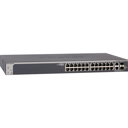 Netgear 28-Port Gigabit Ethernet Smart Managed Switch 2 SFP+ 10G Ports GS728TX main image