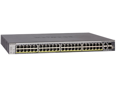 Netgear 52-Port Gigabit Smart Managed Switch 48 PoE+ Ports, 2 Dedicated SFP+ 10G Ports GS752TXP-300NAS main image