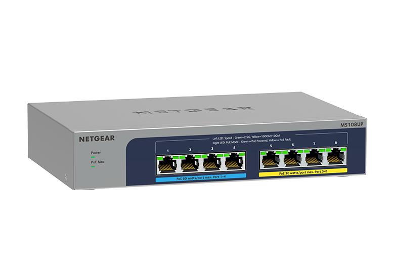 Netgear 8-Por UnManaged Network Switch MS108UP-100NAS main image