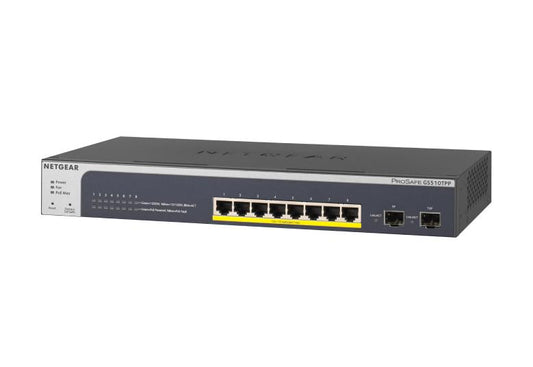 Netgear 8-Port Smart Managed Pro Switch GS510TPP-100NAS main image