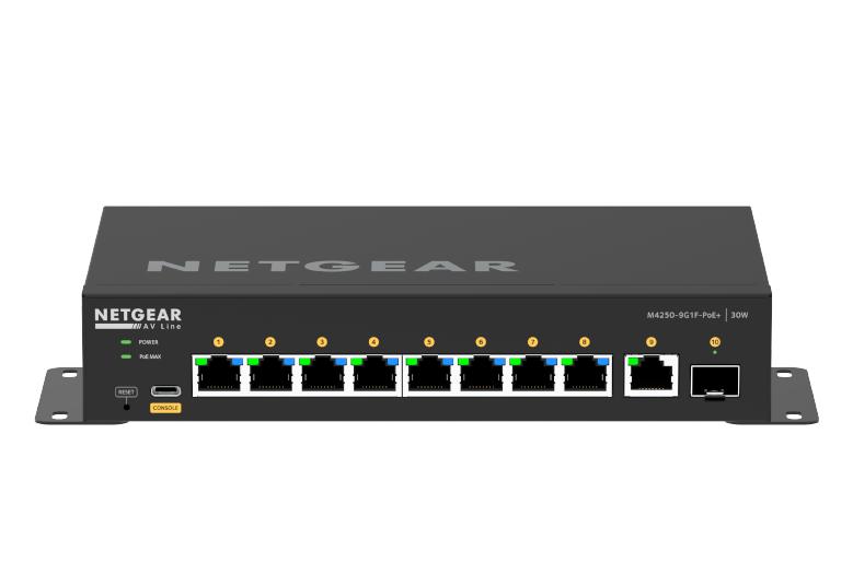 Netgear AV Line 8 Port  Ethernet Switch GSM4210PD-100NAS main image