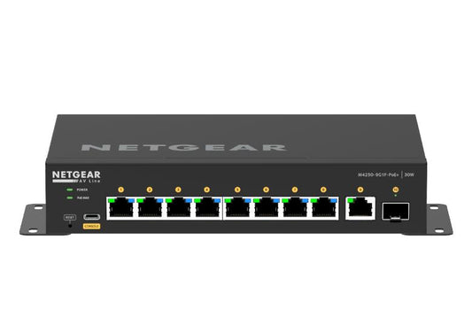 Netgear AV Line 8 Port  Ethernet Switch GSM4210PD-100NAS main image