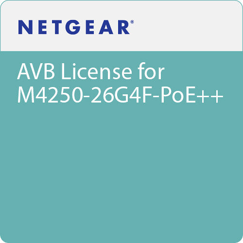 Netgear AVB License for AV Line M4250-40G8XF-PoE++ Network Switch AVB4248UX-10000S main image