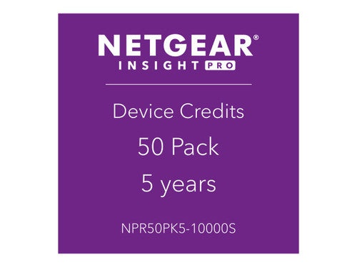 Netgear Insight Pro Subscription 50 Devices, 5 Year License NPR50PK5-10000S main image
