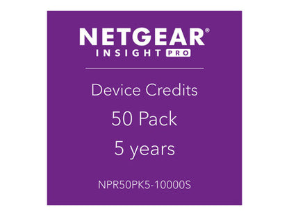 Netgear Insight Pro Subscription 50 Devices, 5 Year License NPR50PK5-10000S main image