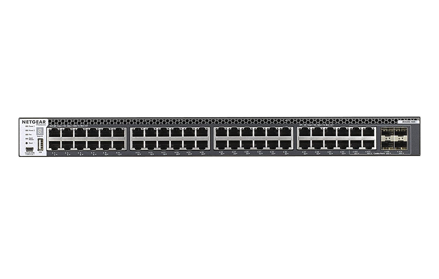 Netgear M4300-48X 48x 10GBASE-T 4x SFP+ Stackable Switch XSM4348CS-100NES main image