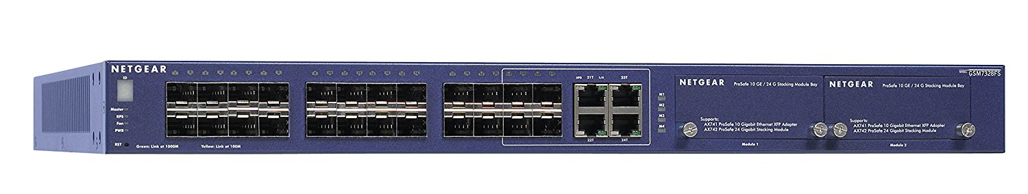 Netgear M5300-28GF3 24-Port SFP L3 Managed Switch GSM7328FS-200NES main image