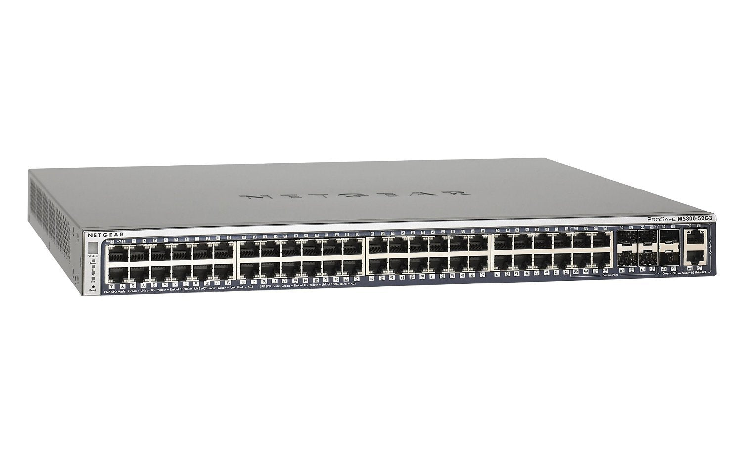 Netgear M5300-52G 24-Port Gigabit L2 Managed Switch GSM7252S-100NES main image