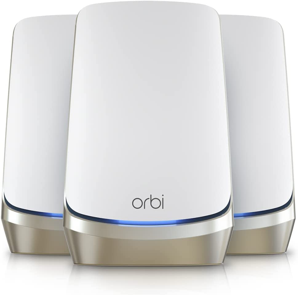 NETGEAR Orbi 960 Series AXE11000 Quad-Band Mesh Wi-Fi 6E System (3-pack)