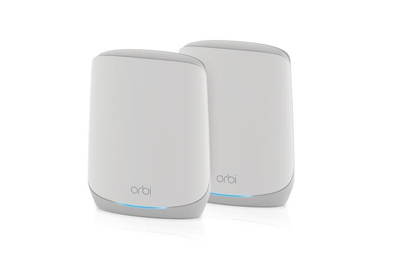 Netgear Orbi Tri-band 5.4Gbps, Router + 1 Satellite WiFi 6 Mesh System RBK762S-100NAS main image