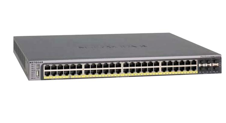 Netgear Prosafe 48-Port Stackable Gigabit PoE L2+ Managed Switch REFURB GSM7252PS-100NAS main image