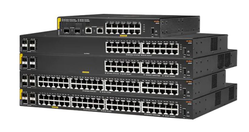 HPE Aruba 6000 24G Class4 PoE 4SFP 370W Switch R8N87A main image