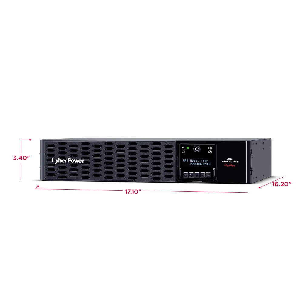 CyberPower PR2200RT2UCN Smart App Sinewave UPS System – 2200VA / 2000W