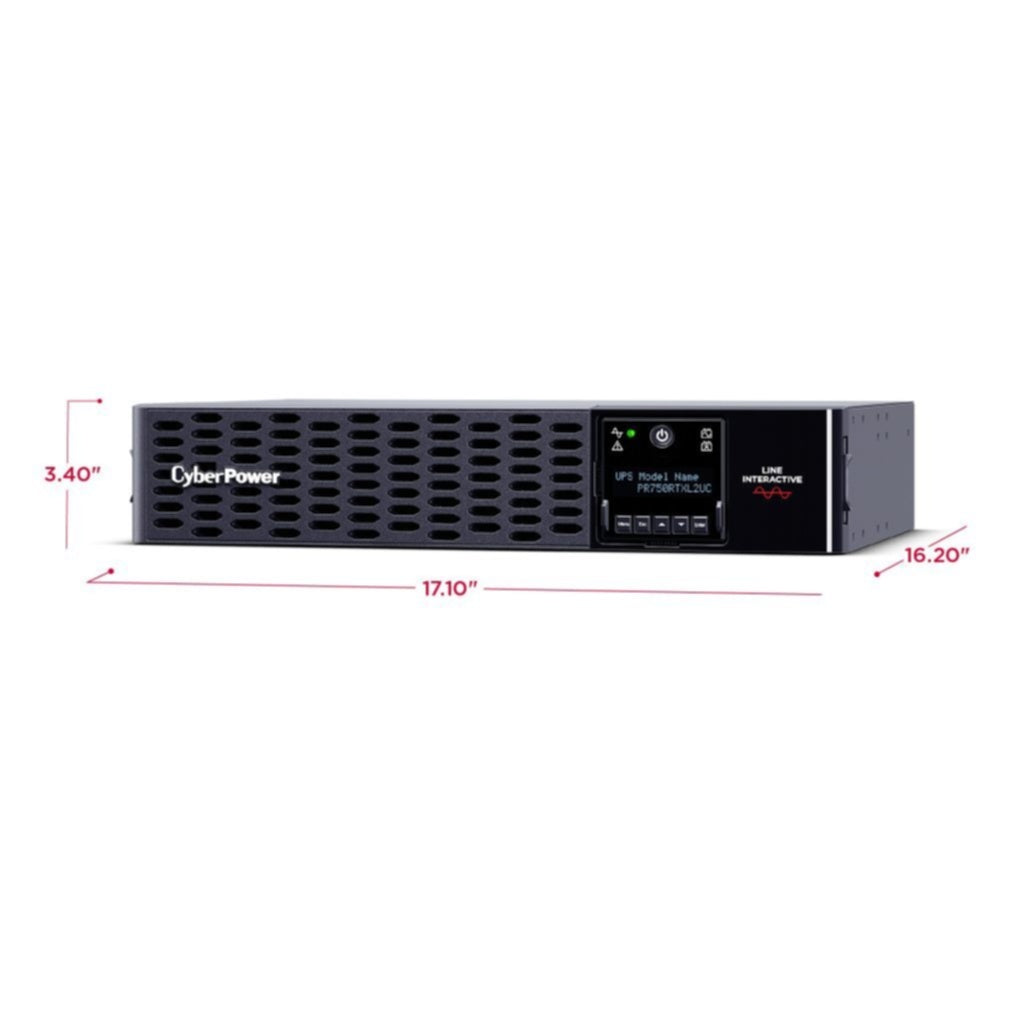 CyberPower Smart App Sinewave PR750RTXL2UC UPS – 750VA / 750W