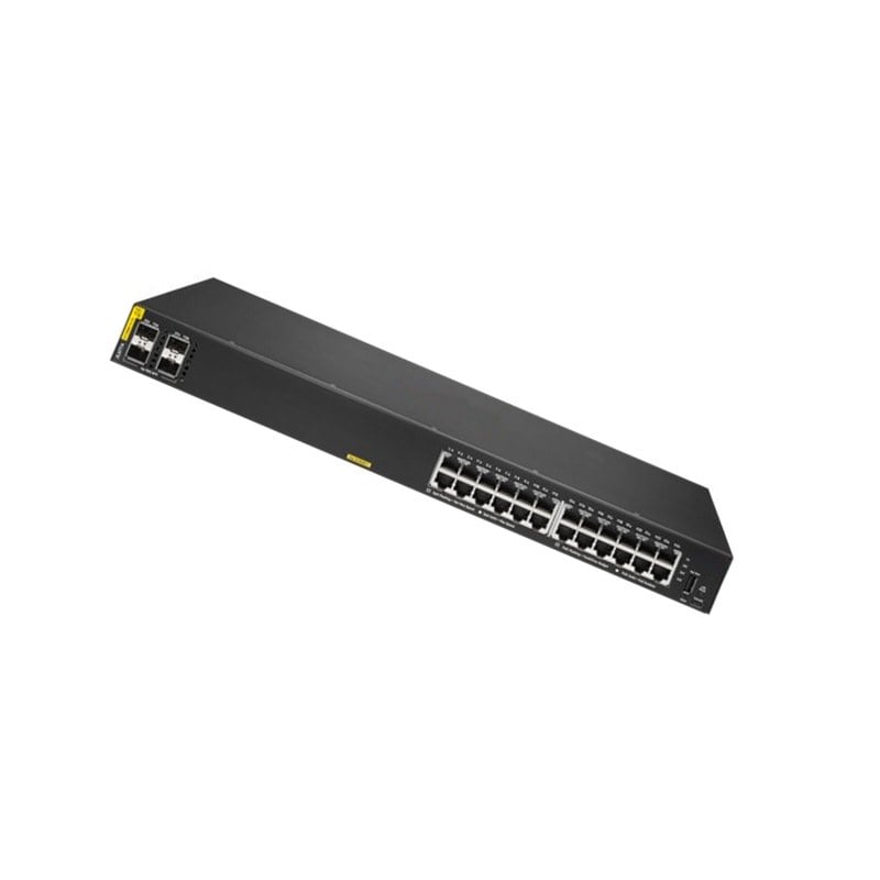 HPE Aruba CX 6100 24G Class 4 PoE 4SFP+ 370W Switch JL677A