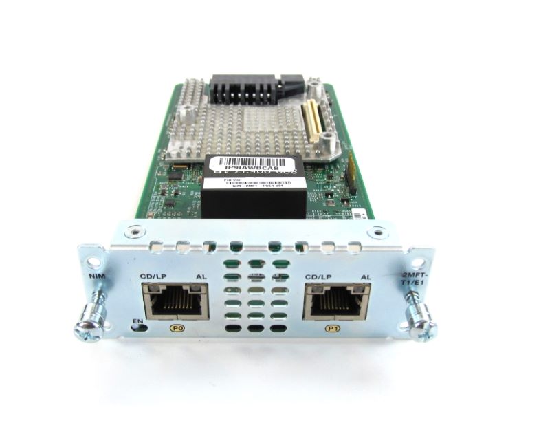 Cisco 4th Gen Multiflex Trunk Voice/Data Module NIM-2MFT-T1/E1