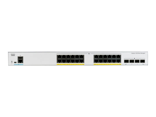 Cisco CATALYST 1000 24PORT GE 4X1G SFP Switch C1000-24T-4G-L