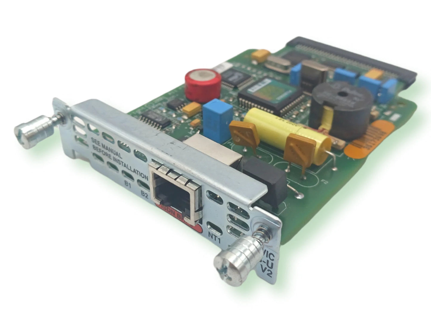 Cisco WIC-1B-U-V2 ISDN BRI WAN Interface Card