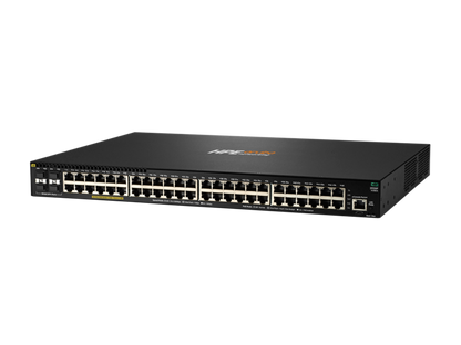 HPE Aruba 2930F 48G PoE+ 4SFP+ 48-Port Switch JL558A