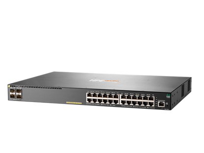 HPE Aruba 2930F 24G PoE+ 4SFP+ 24-Port Switch JL255A