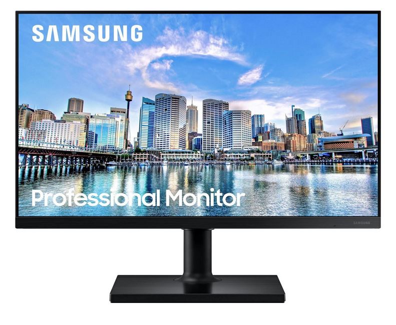 Samsung 24" T45F Borderless IPS Panel Adjustable Professional Monitor F24T450FZN main image