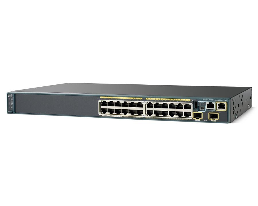 Cisco Catalyst 2960S-24PD-L Switch - 24 ports - managed - rack-mountable WS-C2960S-24PD-L main image